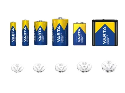 Trockenbatterien/Gerätebatterien